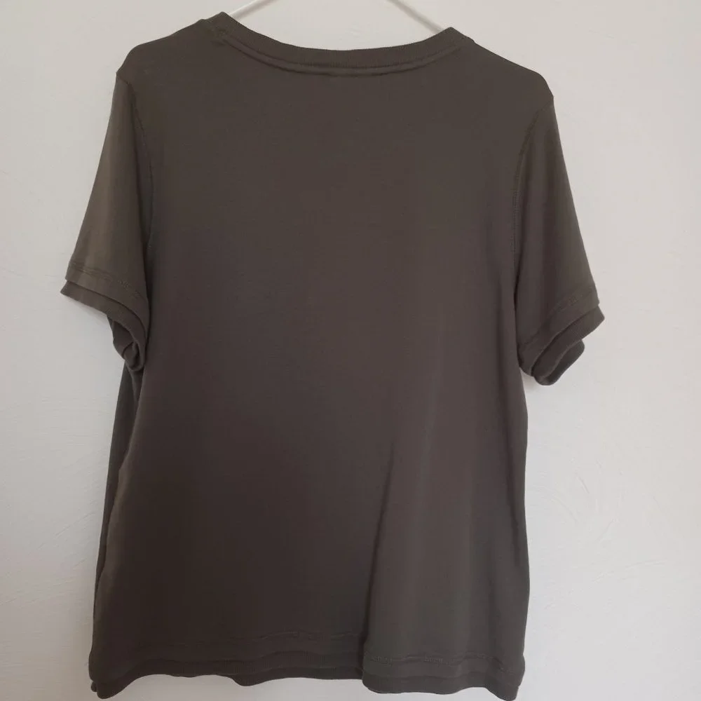 CJ Banks Womens Casual Top, Army Green, Size - X, Excellent condition - Picture 2 of 5